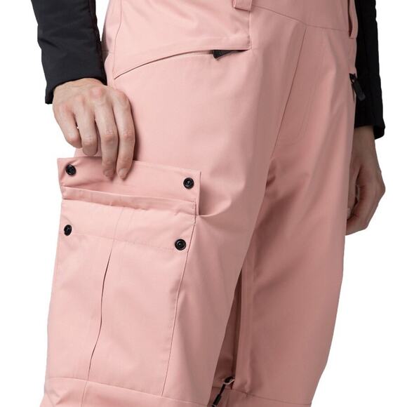 Rossignol Bib Ski Pants Size Small Womens Cooper Pink Black Snowboarding $275 - Picture 14 of 16